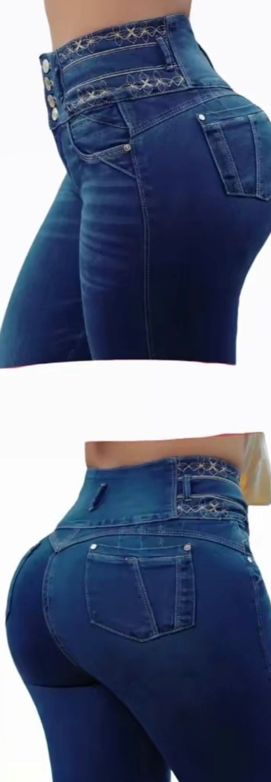 Colombian Bon Bon Up Jeans